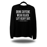 WEAR BLACK LONG SLEEVE TEE