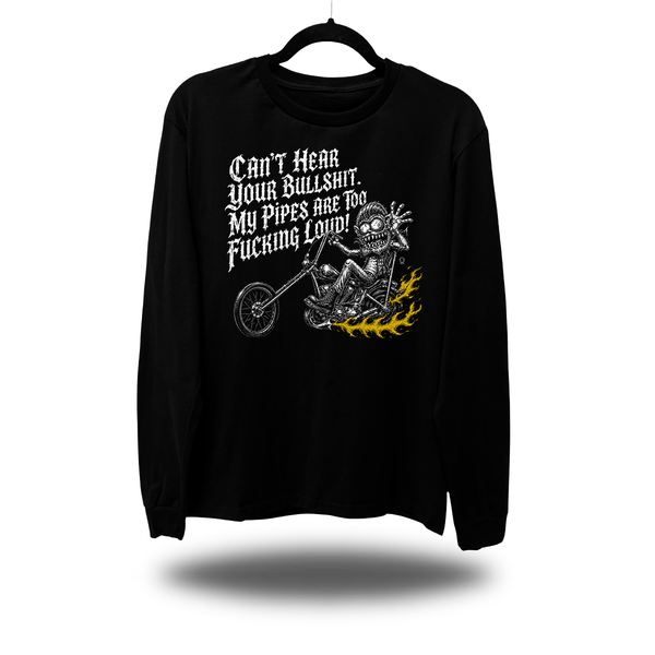 CAN'T HEAR LONG SLEEVE TEE