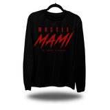 MUSCLE MAMI LONG SLEEVE TEE
