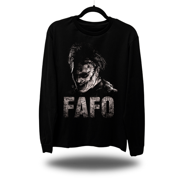 FAFO LEATHERFACE LONG SLEEVE TEE