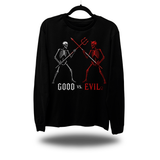 GOOD VS EVIL LONG SLEEVE TEE