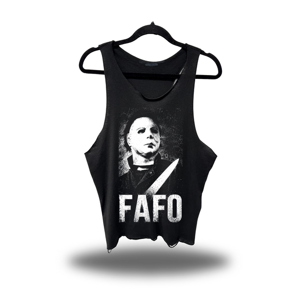 FAFO MYERS SCOOP NECK STRINGER TANK TOP
