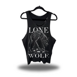 LONE WOLF SCOOP NECK STRINGER TANK TOP