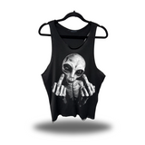 FU ALIEN SCOOP NECK STRINGER TANK TOP
