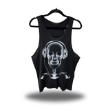DEAD FREQUENCY SCOOP NECK STRINGER TANK TOP