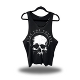 STAY THE COURSE SCOOP NECK STRINGER TANK TOP