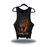 PRIMAL RAGE SCOOP NECK STRINGER TANK TOP