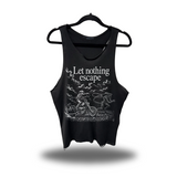 NOTHING ESCAPE SCOOP NECK STRINGER TANK TOP