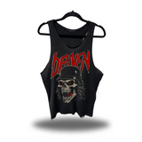 BY DEATH SCOOP NECK STRINGER TANK TOP