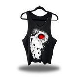 SILENT SLASHER SCOOP NECK STRINGER TANK TOP