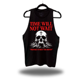 TIME NOT WAIT STRINGER TANK TOP