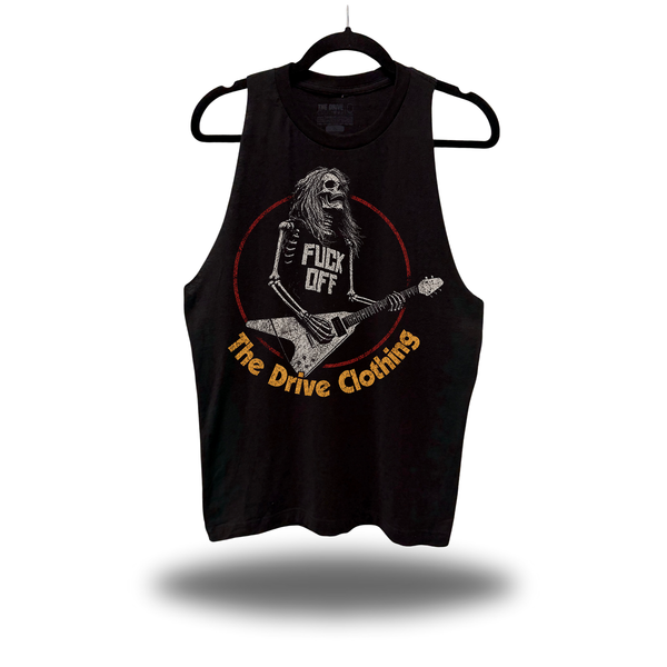 F*CK OFF GUITAR STRINGER TANK TOP
