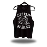 WE ALL DIE STRINGER TANK TOP