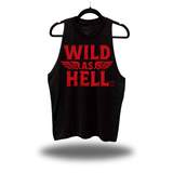 WILD AS HELL STRINGER TANK TOP