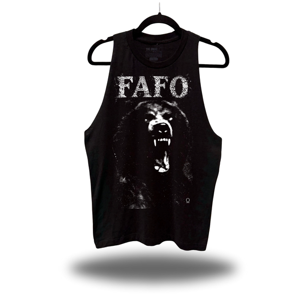 FAFO BEAR STRINGER TANK TOP