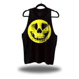 SKULL SMILEY STRINGER TANK TOP