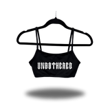 UNBOTHERED BLACK BRALETTE