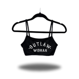 OUTLAW WOMAN BLACK BRALETTE