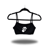 BAD TASTE BLACK BRALETTE