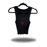 GOOD GIRL RIB CROP TANK
