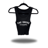 THE DRIVE RIB CROP TANK
