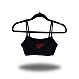 GOOD GIRL BLACK BRALETTE