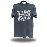 BALLIN CLASSIC TEE *BLUE JEAN*