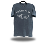 PAY ME CLASSIC TEE *BLUE JEAN*