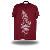 SAINTS SINNERS MAROON CLASSIC TEE