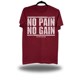 NO PAIN MAROON CLASSIC TEE