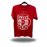 SLEEP DEAD RED CLASSIC TEE