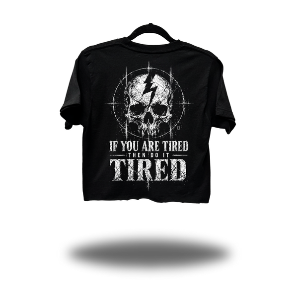 TIRED CROP TOP