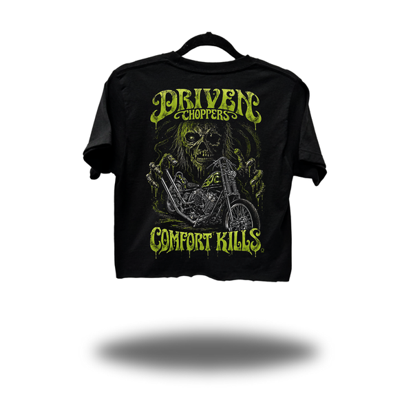 DRIVEN DEAD CHOPPERS CROP TOP