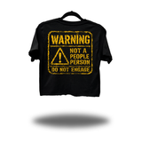 WARNING CROP TOP
