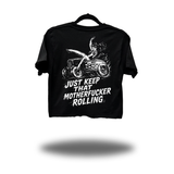 KEEP IT ROLLIN CROP TOP