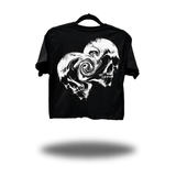WARPED SKULLS CROP TOP