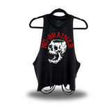 NO BRAINER ROAD RASH CROP TANK TOP