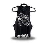 FAST TIMES ROAD RASH CROP TANK TOP