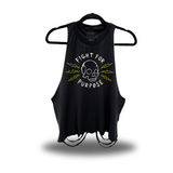 FOR PURPOSE ROAD RASH CROP TANK TOP