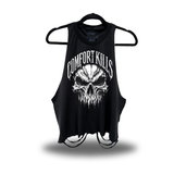 KILLS SKULL 2 ROAD RASH CROP TANK TOP