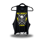 NO MERCY CREW ROAD RASH CROP TANK TOP