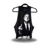 FU TONY ROAD RASH CROP TANK TOP