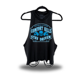 STAY DRIVEN ROAD RASH CROP TANK TOP