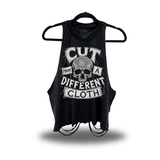 DIFFERENT CLOTH ROAD RASH CROP TANK TOP