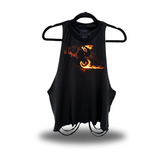 DRIVEN GHOST RIDER WHEELIE ROAD RASH CROP TANK TOP