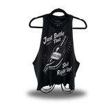 BOTTLE IT UP ROAD RASH CROP TANK TOP
