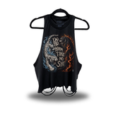DO NO HARM ROAD RASH CROP TANK TOP
