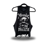 MUSIC MIND ROAD RASH CROP TANK TOP