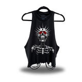 VOID KING ROAD RASH CROP TANK TOP