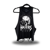 HATERS IN SIGHT ROAD RASH CROP TANK TOP